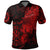 Viking Clothing Viking Odin Tattoo Red Version Polo Shirt RLT12 - Wonder Print Shop