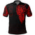 Viking Clothing Viking Compass Vegvisir Tattoo Red Version Polo Shirt RLT12 - Wonder Print Shop