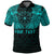 Custom Viking Polo Shirt Odins Celtic Two Ravens Cyan Version Polo Shirt RLT12 - Wonder Print Shop