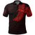 Viking Clothing Viking Odins Raven Tattoo Red Version Polo Shirt RLT12 - Wonder Print Shop