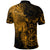 Viking Clothing Viking Odin Tattoo Gold Version Polo Shirt RLT12 - Wonder Print Shop