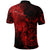 Viking Clothing Viking Odin Tattoo Red Version Polo Shirt RLT12 - Wonder Print Shop