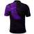 Viking Clothing Viking Odins Raven Tattoo Purple Version Polo Shirt RLT12 - Wonder Print Shop