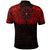 Custom Viking Polo Shirt Odins Celtic Two Ravens Red Version Polo Shirt RLT12 - Wonder Print Shop