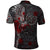 Viking Clothing Viking Odin Raven Tattoo Style Blood Version Polo Shirt RLT12 - Wonder Print Shop