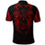 Viking Clothing Viking Compass Vegvisir Tattoo Red Version Polo Shirt RLT12 - Wonder Print Shop