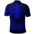 Viking Clothing Viking Odin Raven Tattoo Style Blue Version Polo Shirt RLT12 - Wonder Print Shop