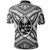 Guam Rugby Polo Shirt Polynesian Patterns White LT16 - Wonder Print Shop