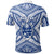 Custom Guam Rugby Polo Shirt Polynesian Patterns Blue LT16 - Wonder Print Shop