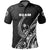 Custom Guam Rugby Polo Shirt Polynesian Patterns Style Black LT16 - Wonder Print Shop