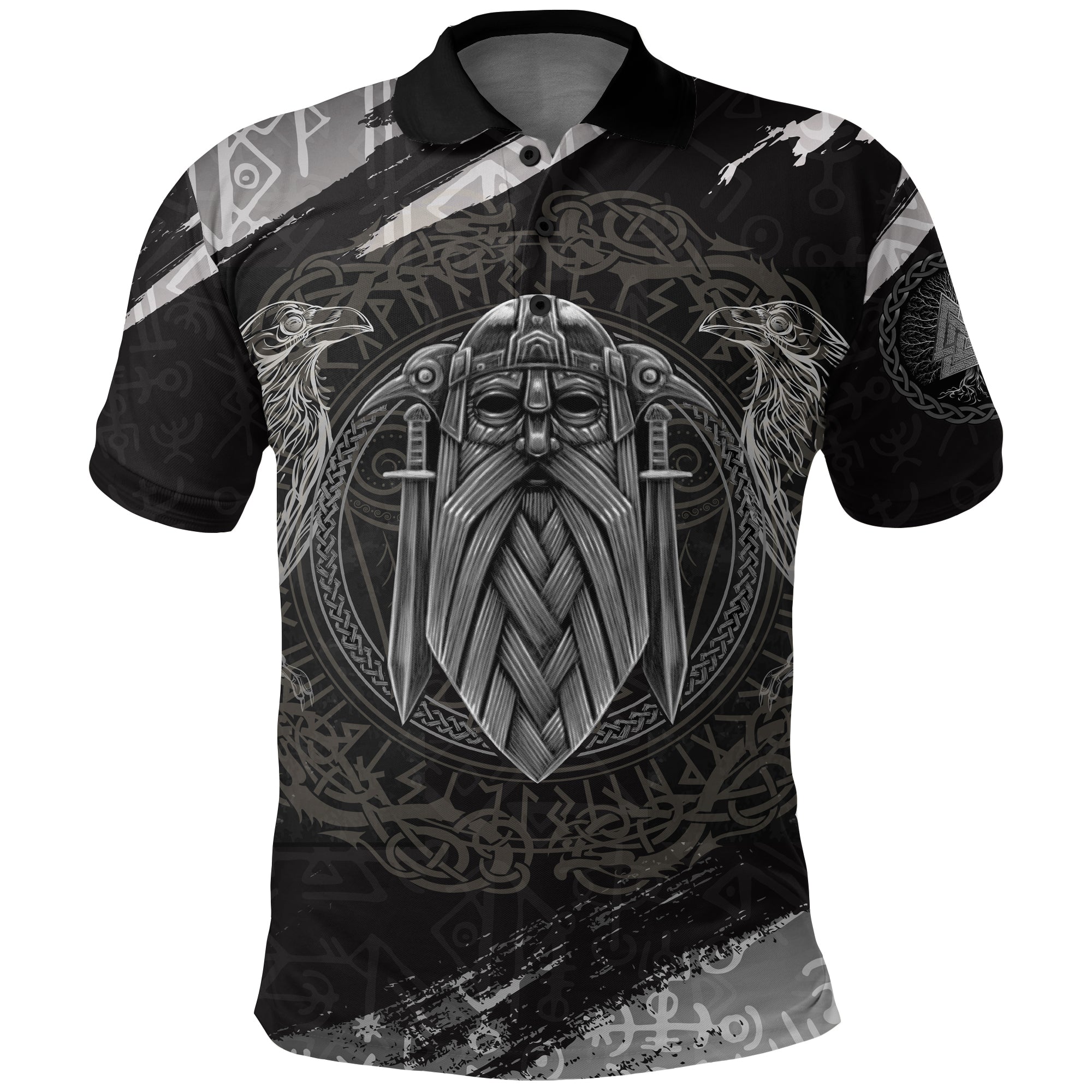 Viking Polo Shirt Odin God Of Asgard RLT12 - Wonder Print Shop