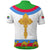 Eritrea Polo Shirt Cross Flag Camel White LT13 - Wonder Print Shop