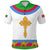 Custom Eritrea Polo Shirt Cross Flag Camel White LT13 - Wonder Print Shop