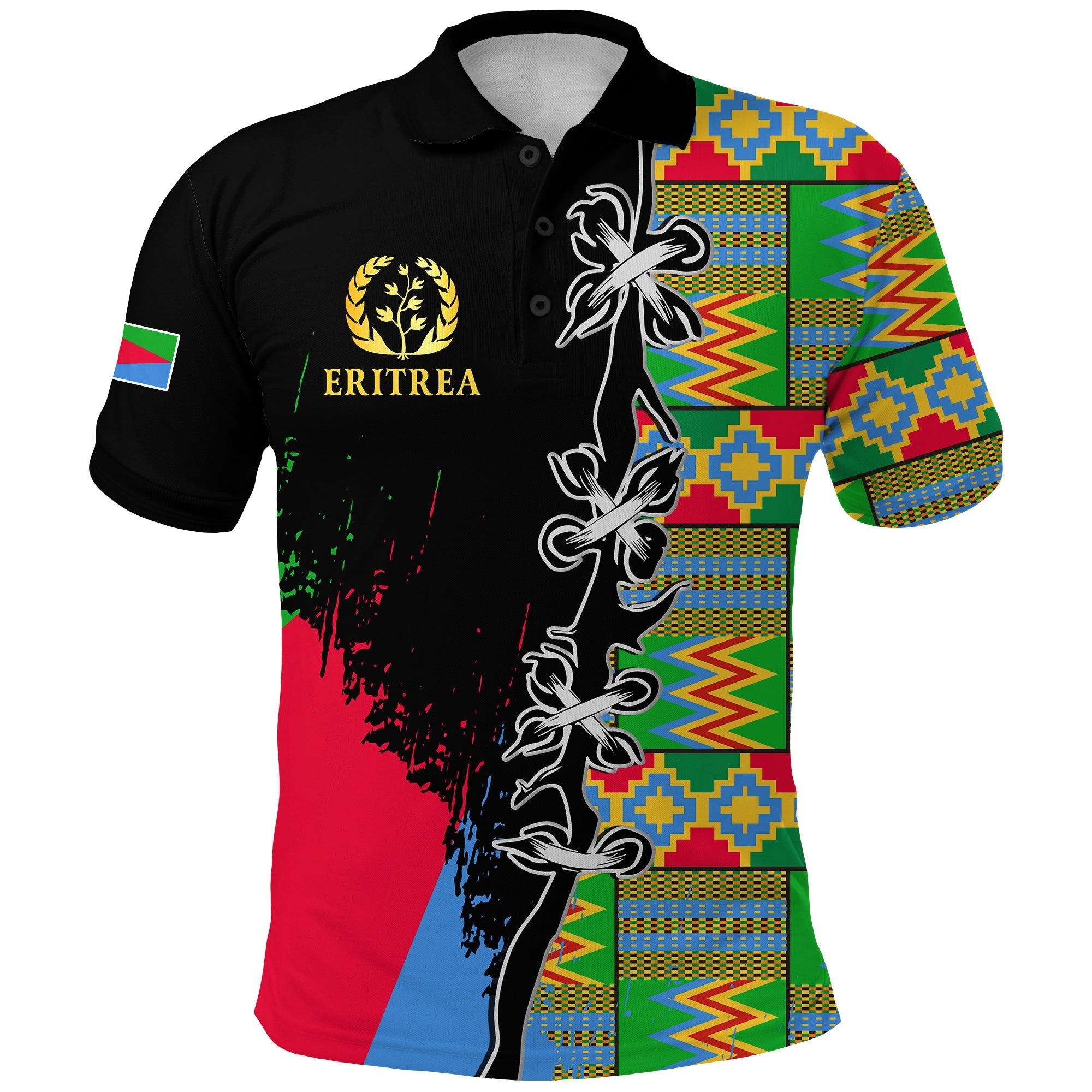 eritrea-special-knot-polo-shirt-african-pattern