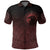 Viking Polo Shirt, Ethnic Odin Raven Red RLT12 - Wonder Print Shop