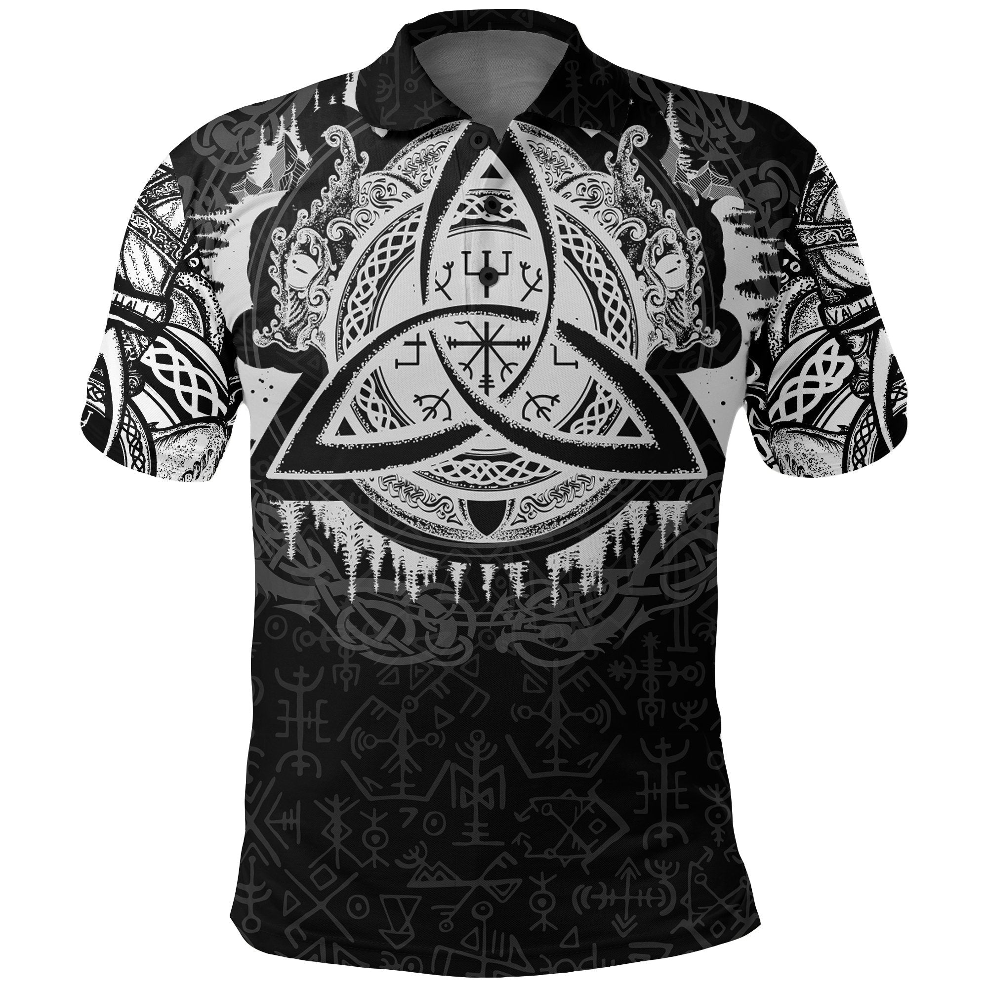 Viking Polo Shirt Dragon Celtic RLT12 - Wonder Print Shop