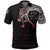 Viking Polo Shirt, Dragon and Vegvisir Blood Tattoo RLT12 - Wonder Print Shop