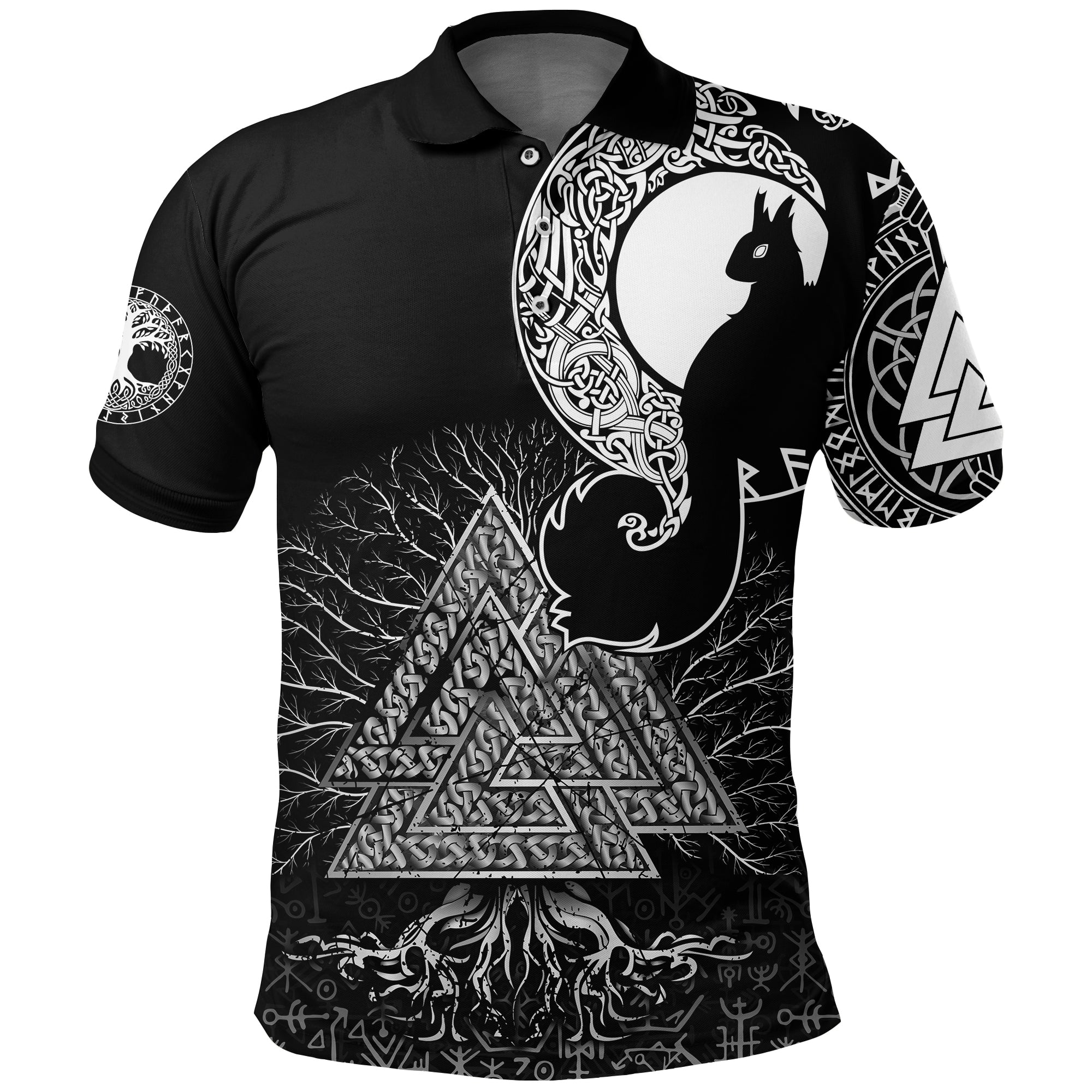 Viking Polo Shirt Ratatoskr RLT12 - Wonder Print Shop