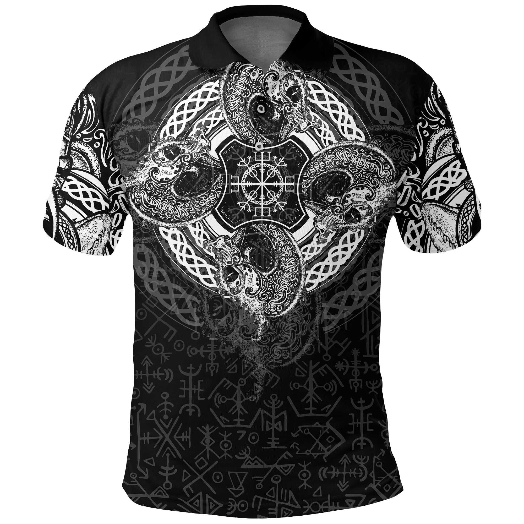 Viking Polo Shirt Dragon Celtic RLT12 - Wonder Print Shop