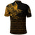 Viking Polo Shirt The Raven Of Odin Rune, Gold RLT12 - Wonder Print Shop