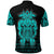 Viking Tyr Tattoo Cyan Polo Shirt RLT12 - Wonder Print Shop