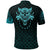 Viking Polo Shirt Fenrir Viking Cyan 3D RLT12 - Wonder Print Shop