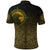 Viking Polo Shirt, Ethnic Odin Raven Gold RLT12 - Wonder Print Shop