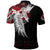 Custom Viking Polo Shirt Mystical Raven Tattoo Blood RLT12 - Wonder Print Shop