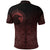 Viking Polo Shirt, Ethnic Odin Raven Red RLT12 - Wonder Print Shop