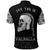 Viking Polo Shirt Raven and Skull RLT12 - Wonder Print Shop