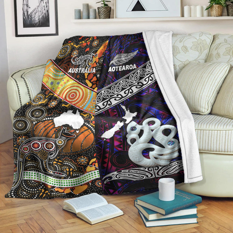 new-zealand-maori-aotearoa-and-australia-aboriginal-premium-blanket-together-purple