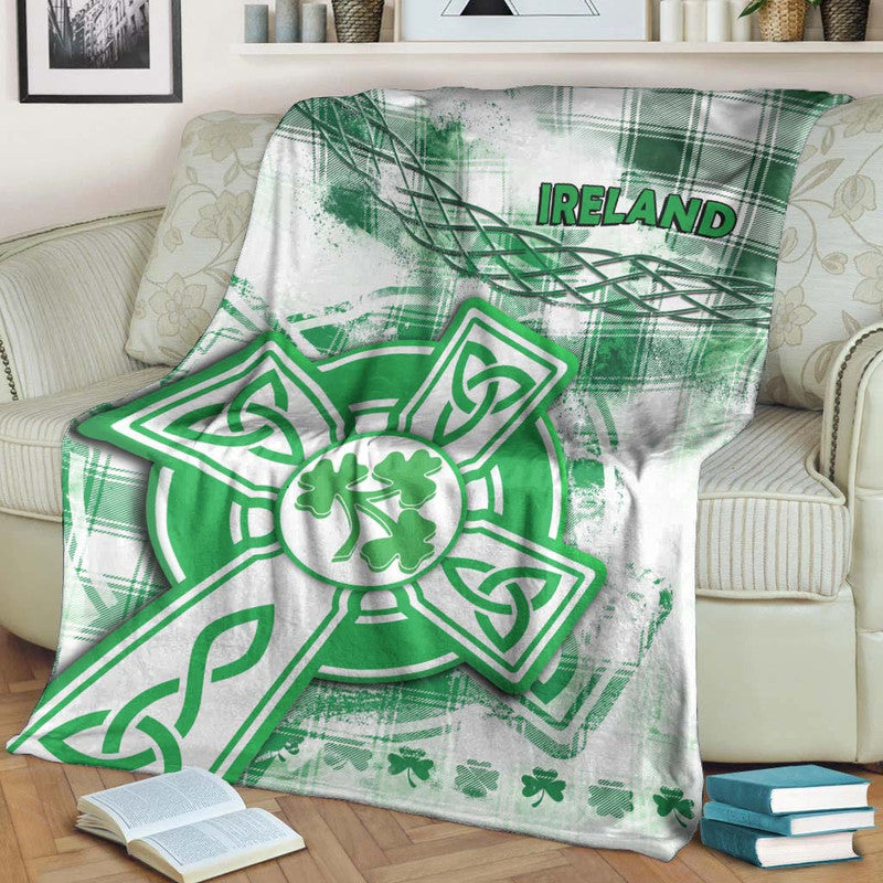 ireland-cross-cricket-team-premium-blanket-celtic-irish-green-pattern-unique-no1