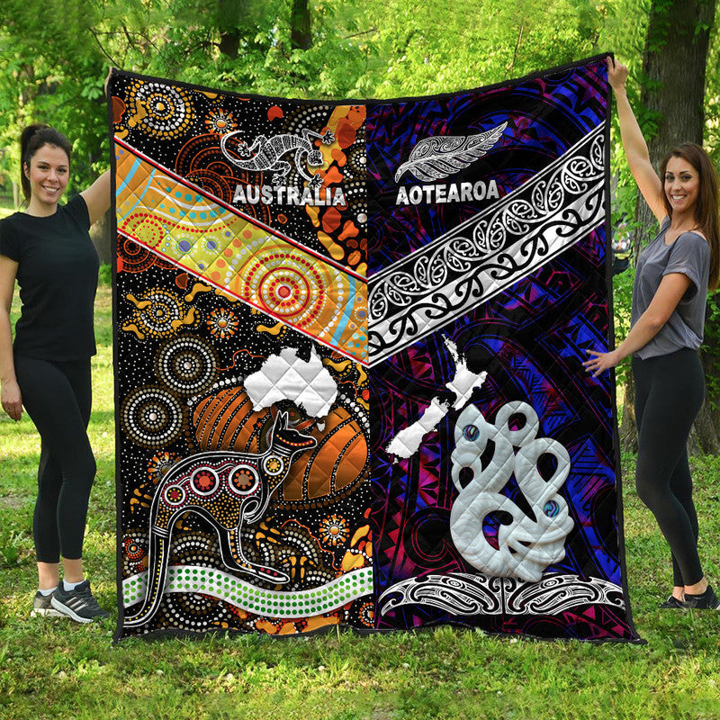 new-zealand-maori-aotearoa-and-australia-aboriginal-premium-quilt-together-purple