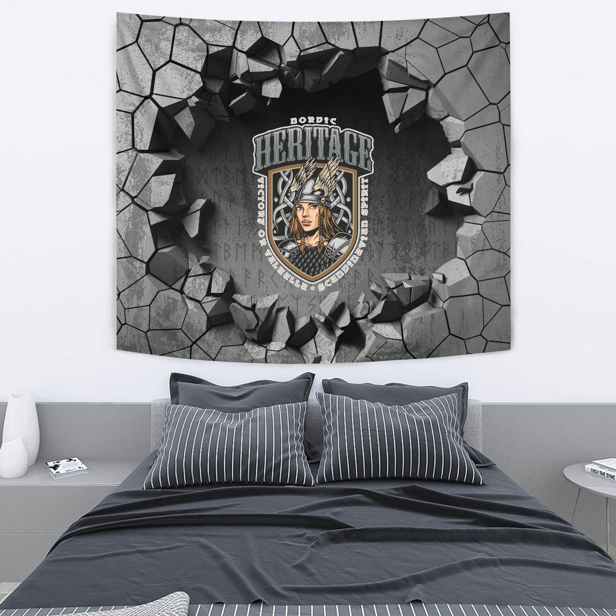 viking-tapestry-old-skull-face-isolated-tapestry