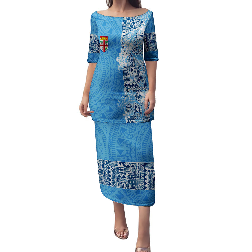 fiji-day-puletasi-dress-52nd-anniversary-masi-pattern