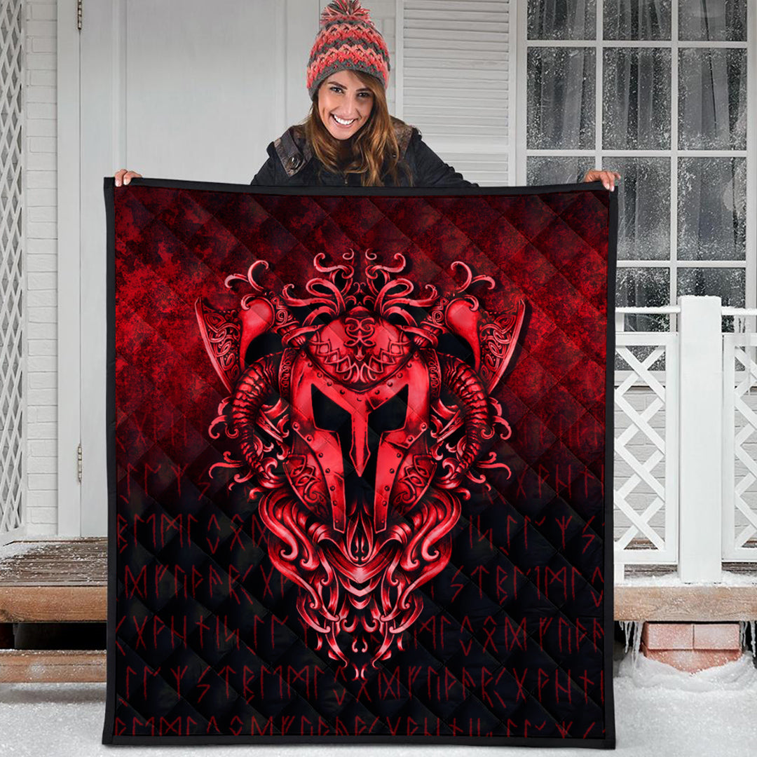 viking-quilt-the-armor-of-viking-red-version-quilt