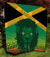 Jamaica Premium Quilt Blanket Rastafari Lion Mix Kente - Wonder Print Shop