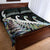 New Zealand Rugby Maori Quilt Bed Set Silver Fern Koru Vibes Paua Shell LT8 - Wonder Print Shop