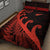 New Zealand Rugby Maori Quilt Bed Set Silver Fern Koru Vibes Red LT8 - Wonder Print Shop