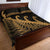 New Zealand Rugby Maori Quilt Bed Set Silver Fern Koru Vibes Gold LT8 - Wonder Print Shop