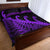 New Zealand Rugby Maori Quilt Bed Set Silver Fern Koru Vibes Purple LT8 - Wonder Print Shop