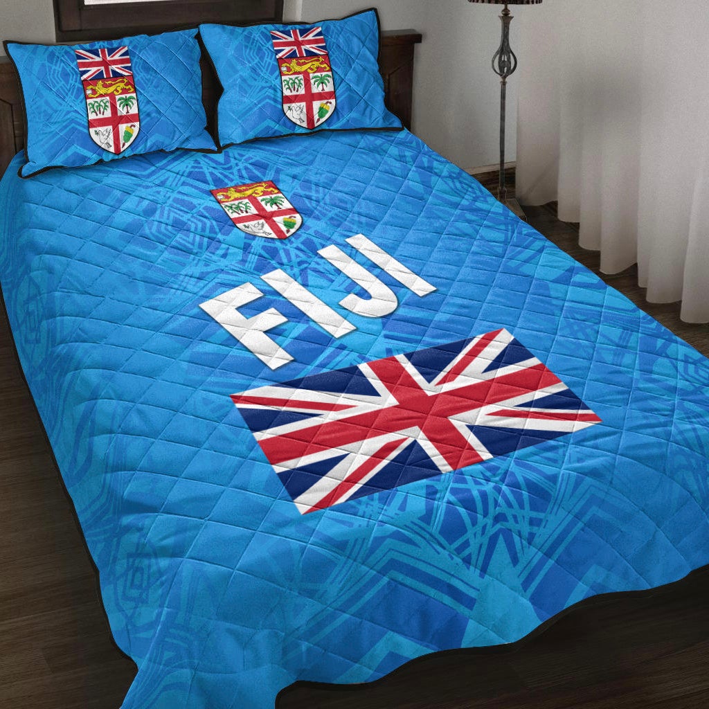 Fiji Day Quilt Bed Set Flag Vibes LT8 - Wonder Print Shop