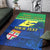 Custom Personalised Malampa Fiji Day Area Rug Vanuatu Polynesia mix Flowers LT13 - Wonder Print Shop