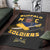 Buffalo Soldiers Area Rug BSMC Club Adore Motorcycle LT13 - Wonder Print Shop