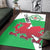 Wales Football Area Rug Come On Welsh Dragons With Celtic Knot Pattern - Wonder Print Shop