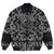 Viking Bomber Jacket Ragnarok Battle Of The God Odin With The Wolf Fenrir with Bandana Paisley Style RLT12 - Wonder Print Shop