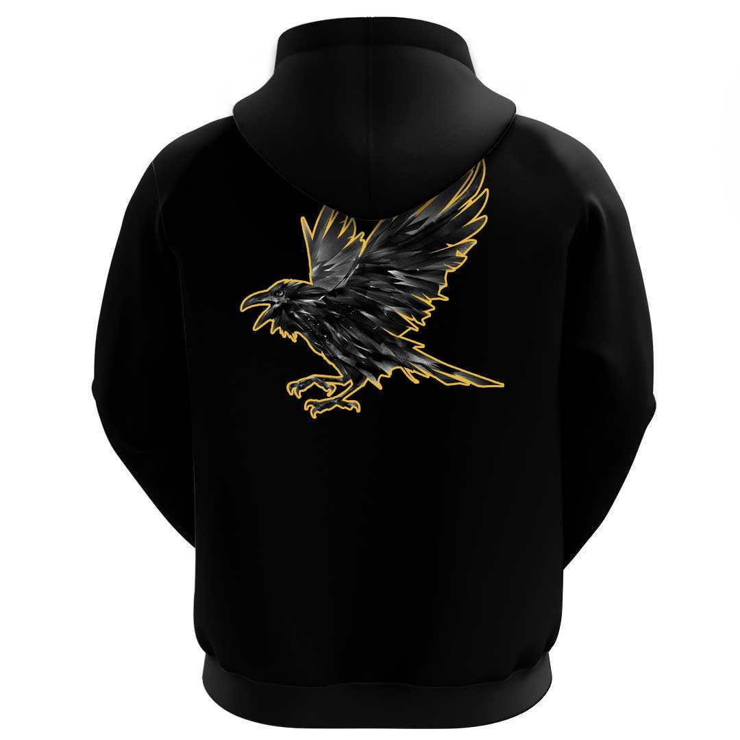 Viking Clothing Viking Raven 2 Hoodie RLT12 - Wonder Print Shop