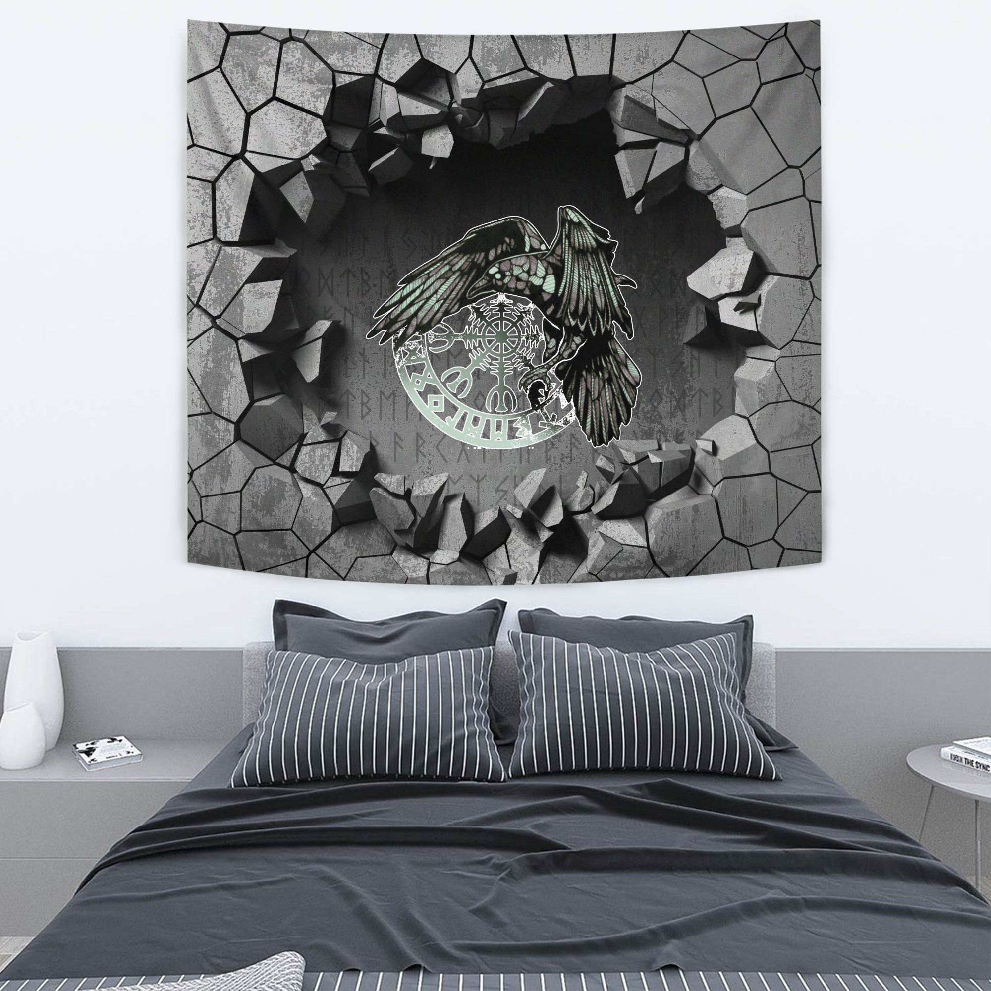 viking-tapestry-raven-2-tapestry