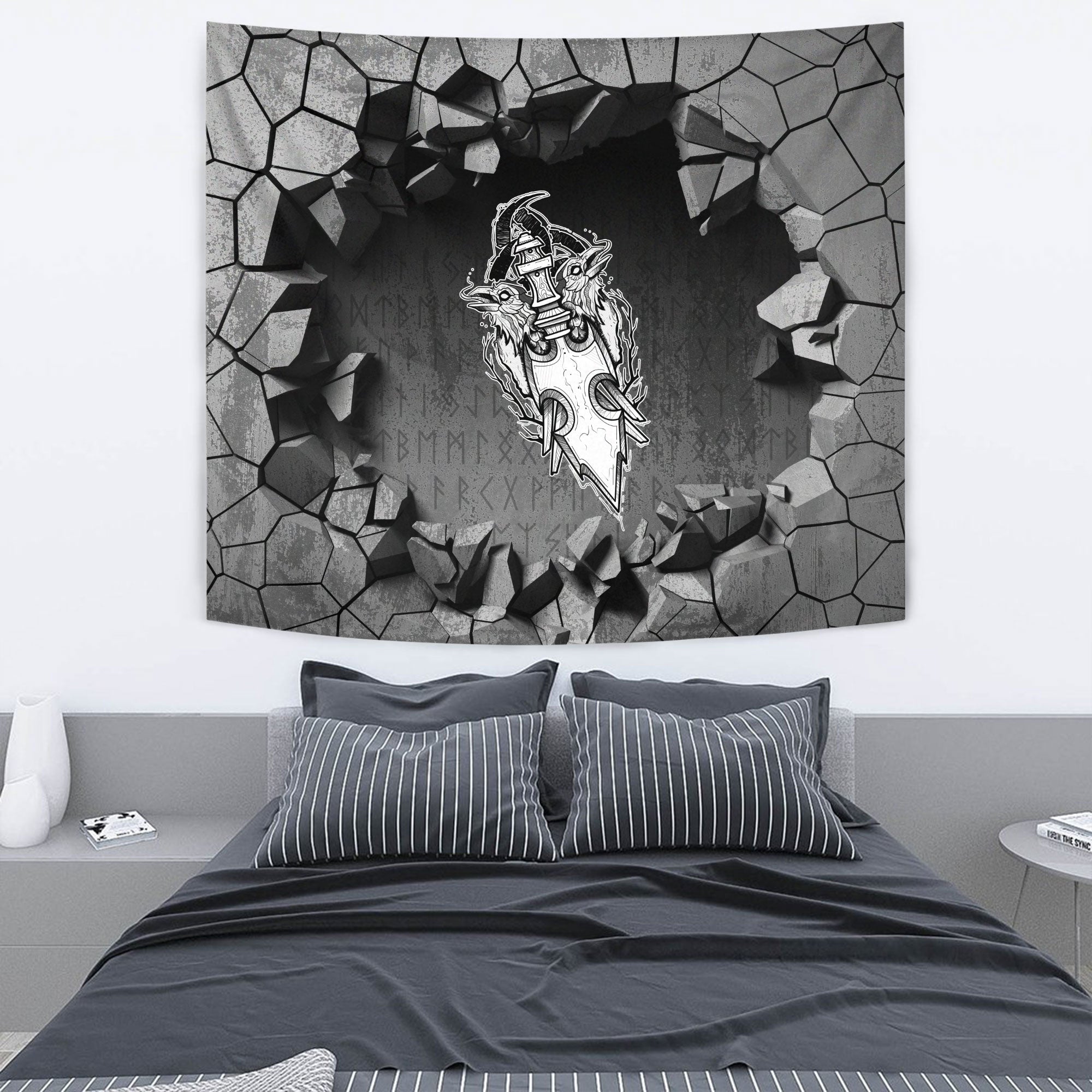 viking-tapestry-raven-and-runes-2-tapestry