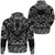 Viking Hoodie Raven With The Opened Wings with Bandana Paisley Style RLT12 - Wonder Print Shop